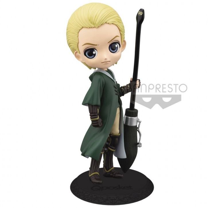 Harry Potter - Q Posket Minifigur - Draco Malfoy Quidditch Style Version A