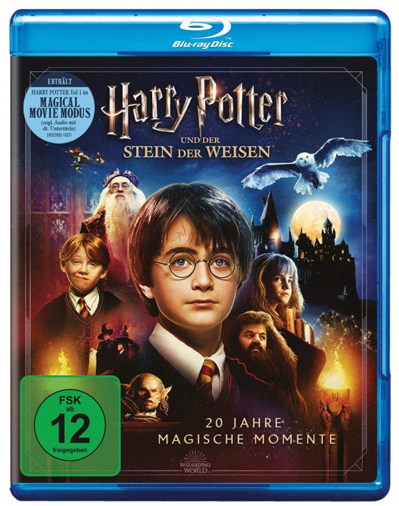 Harry Potter und der Stein der Weisen - Jubiläums-Edition mit Magical Movie Modus [Blu-ray]