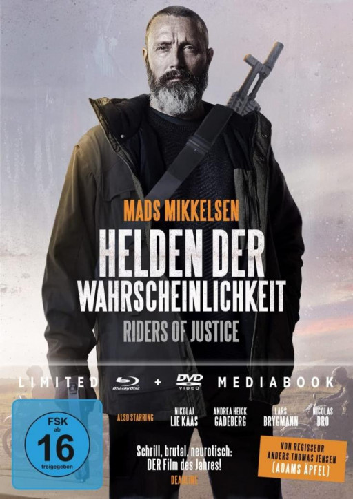 Helden der Wahrscheinlichkeit - Riders of Justice - Limited Mediabook Edition [Blu-ray+DVD]