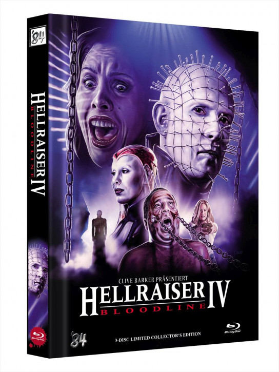 Hellraiser IV - Bloodline - Limited Mediabook Edition - Cover H [4K UHD+Blu-ray+DVD]