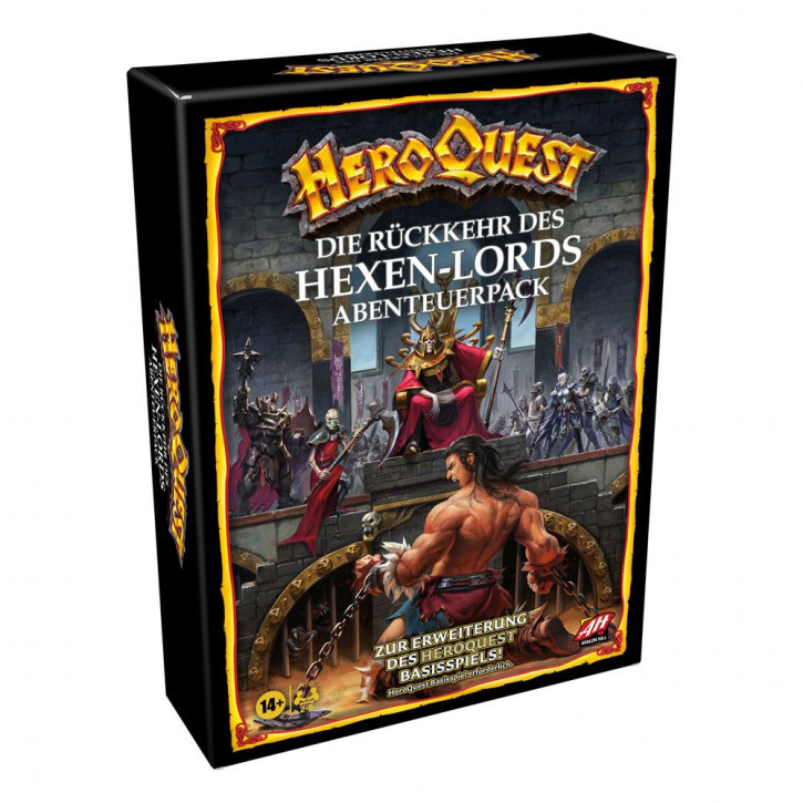 HeroQuest - Brettspiel-Erweiterung: Die Rückkehr des Hexen-Lords Abenteuerpack (Deutsch)