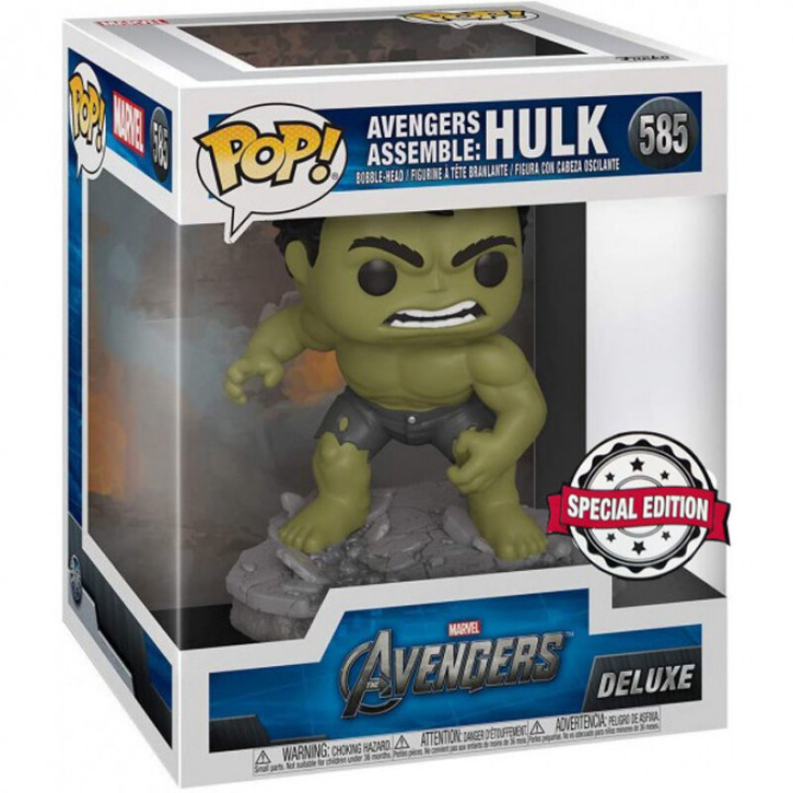 Marvel Avengers POP! - Deluxe Vinyl Figur 585 - Hulk