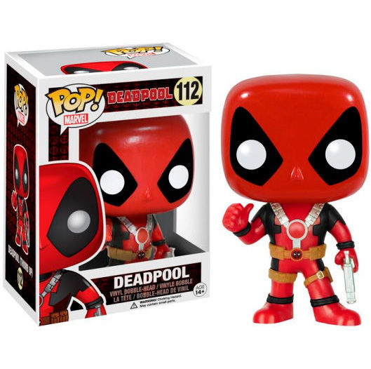 Deadpool POP! - Marvel Vinyl Figur 112 - Deadpool Thum up