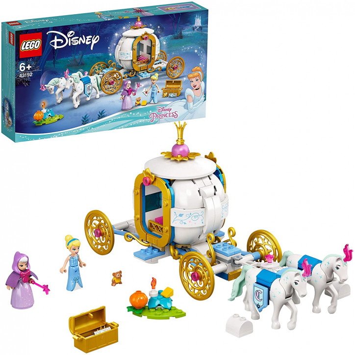 LEGO Disney 43192 - Princess Cinderellas Königliche Kutsche