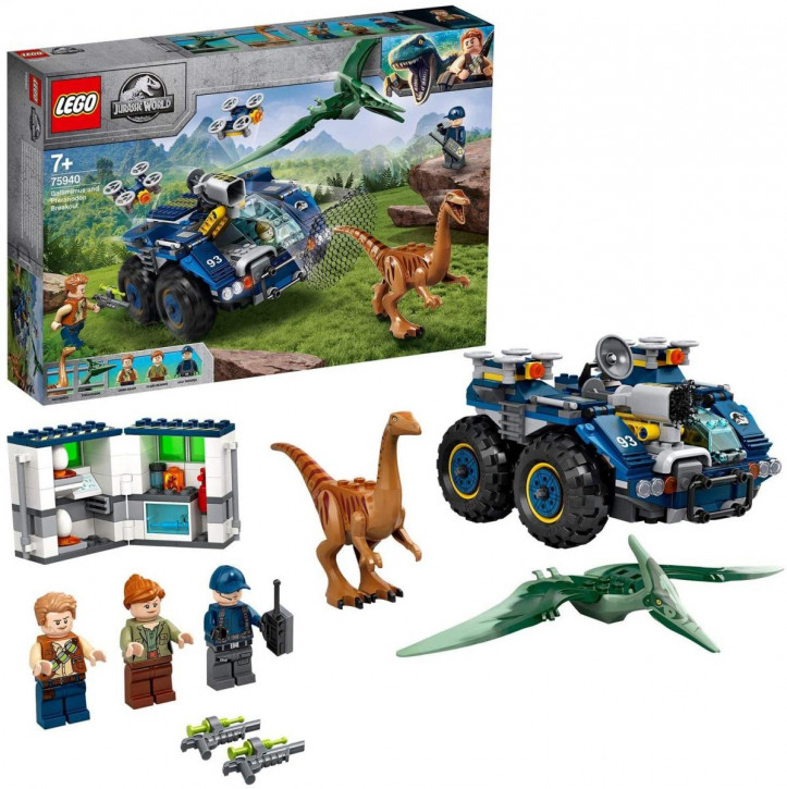 LEGO Jurassic World 75940 - Ausbruch von Gallimimus und Pteranodon