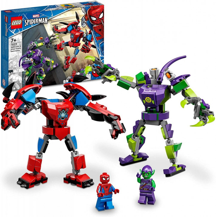 LEGO Marvel 76219 - Spider-Mans und Green Goblins Mech-Duell