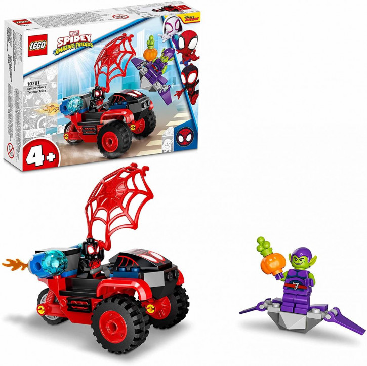 LEGO Marvel Spidey und Seine Super-Freunde 10781 - Spider-Mans Techno-Trike