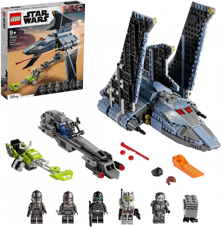 LEGO Star Wars 75314 - Angriffsshuttle aus The Bad Batch