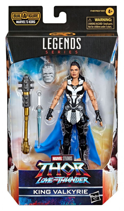 Thor: Love and Thunder - Marvel Legends Series Actionfigur 2022 - Marvel's Korg BAF #3: King Valkyrie