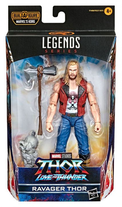 Thor: Love and Thunder - Marvel Legends Series Actionfigur 2022 - Marvel's Korg BAF #4: Ravager Thor