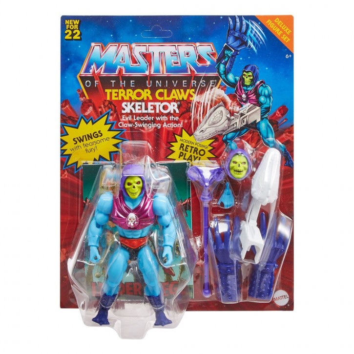 Masters of the Universe - Origins Deluxe Actionfigur 2022 - Terror Claws Skeletor