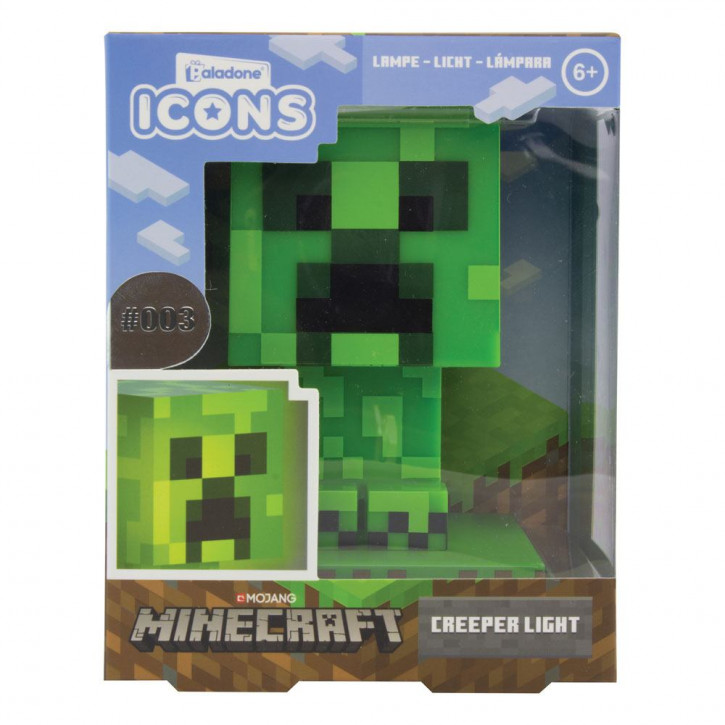 Minecraft - Icon Lampe - Creeper