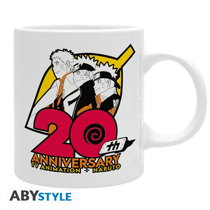 NARUTO SHIPPUDEN - Mug - 20 years anniversary