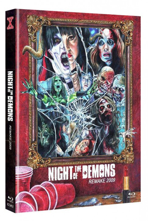 Night of the Demons (Remake) - International-Cult-Collection #2 - Mediabook - Cover A [Blu-ray+DVD]