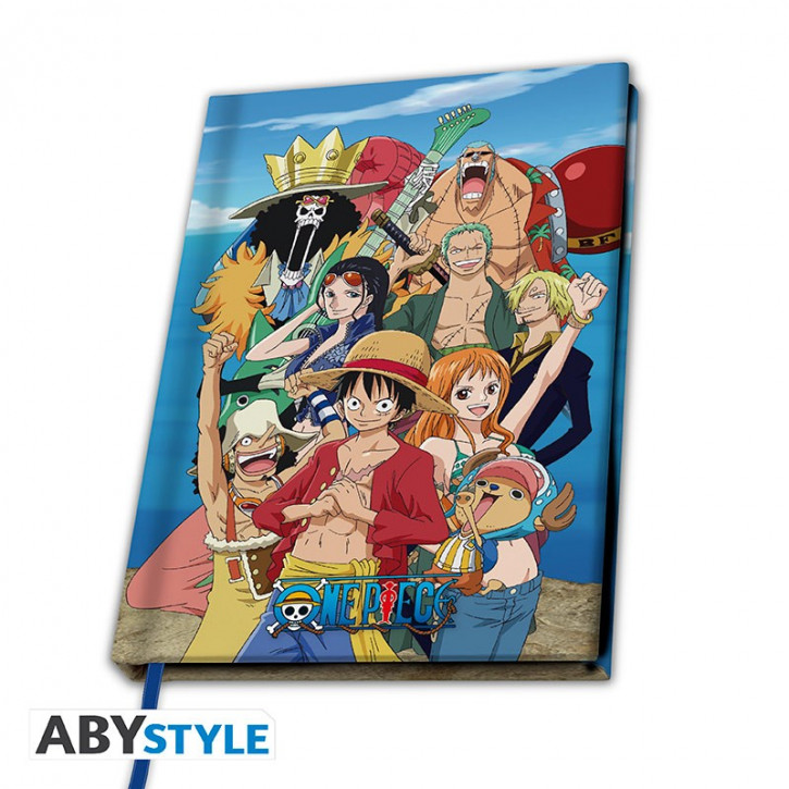 One Piece - A5 Notebook - Straw Hat Crew