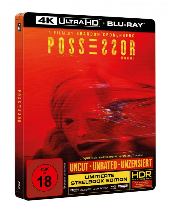 Possessor - Limited Steelbook Edition [4K UHD+Blu-ray]