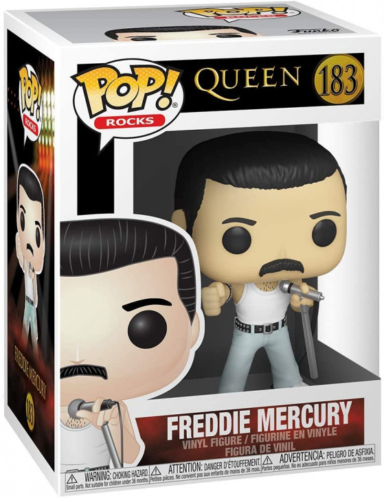 FunKo Music: Queen - Pop Vinyl Figure 183 - Freddie Mercury
