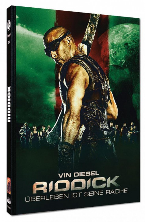 Riddick - Limited Mediabook Edition - Cover D [Blu-ray+DVD]