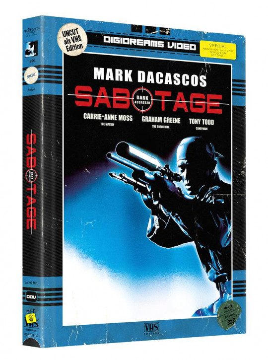 Sabotage - Limited Mediabook VHS Edition [Blu-ray+DVD]