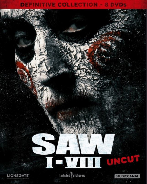 Saw I - VIII - Definitive Collection (Uncut) [DVD]