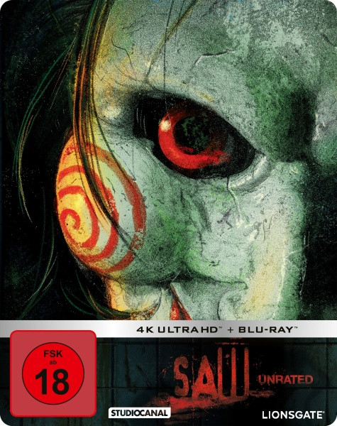 SAW - Limited Steelbook Edition [4K UHD+Blu-ray]