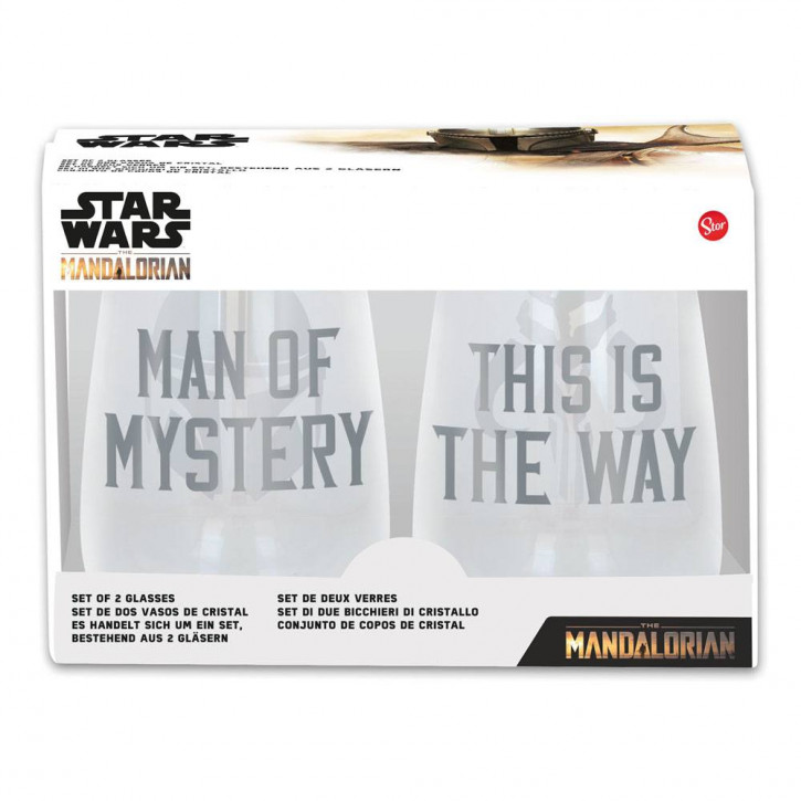 Star Wars The Mandalorian - Crystal Gläser 2er-Pack