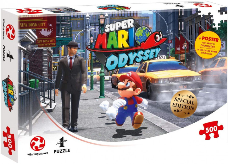 Super Mario Odyssey - Puzzle - New Donk City