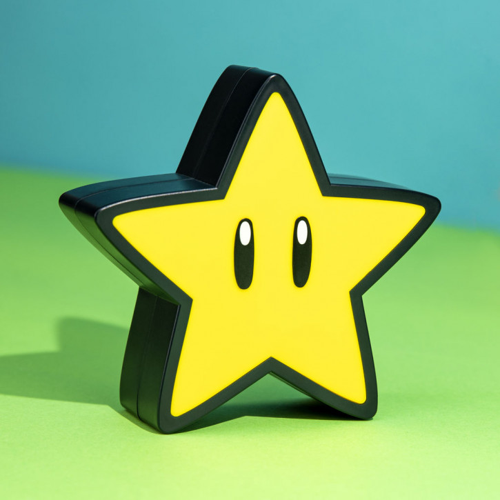 Super Mario Super Star Leuchte mit Sound