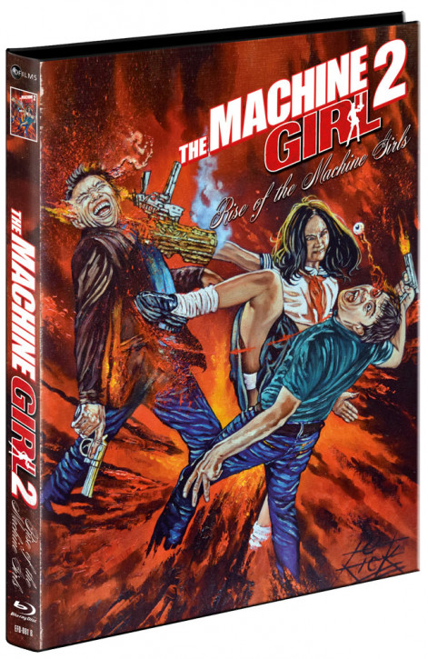 The Machine Girl 2 - Rise of the Machine Girls - Limited Mediabook Edition - Cover B [Blu-ray+DVD]
