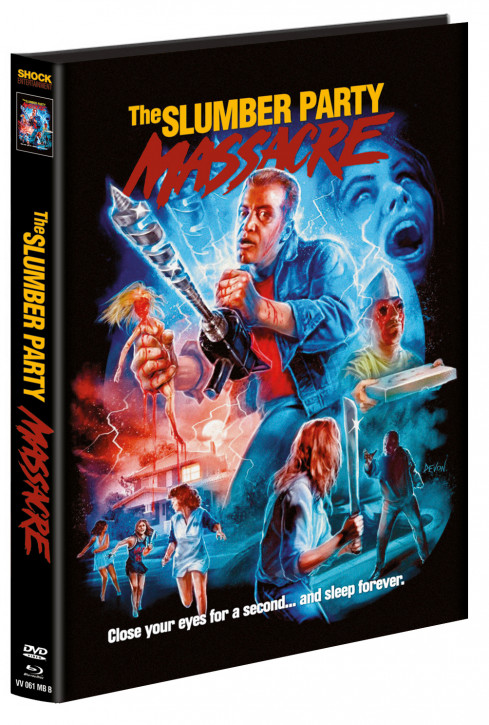 The Slumber Party Massacre - Limited Mediabook - Cover B [Blu-ray+DVD]