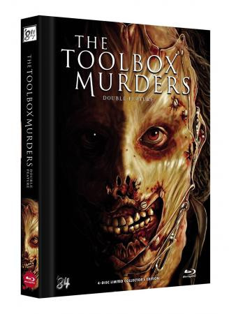 The Toolbox Murders (Double Feature) - Limited Collector's Edition - Cover C [Blu-ray+DVD]