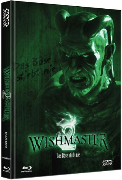 Wishmaster 2 - Das Böse stirbt nie - Limited Collector's Edition - Cover B [Blu-ray+DVD]