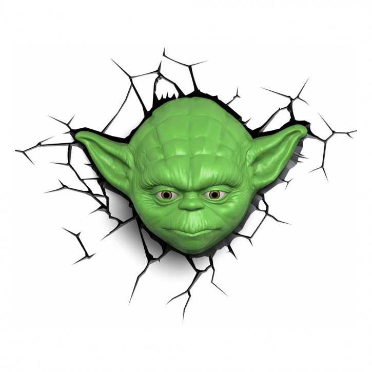 Star Wars - 3D LED Leuchte - Yoda
