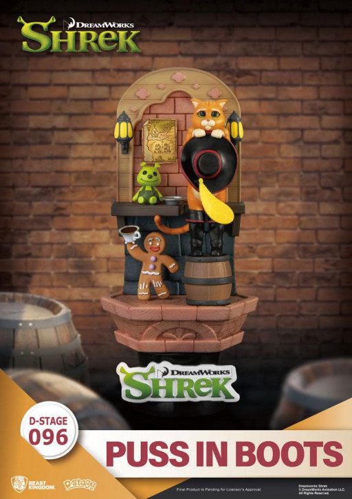 Shrek - D-Stage PVC Diorama - Puss In Boots