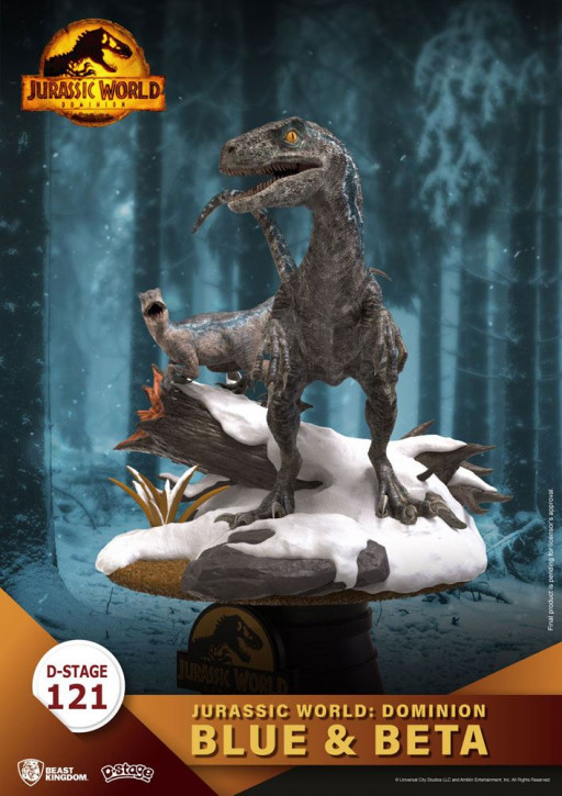Jurassic World: Ein neues Zeitalter - D-Stage - PVC Diorama - Blue & Beta