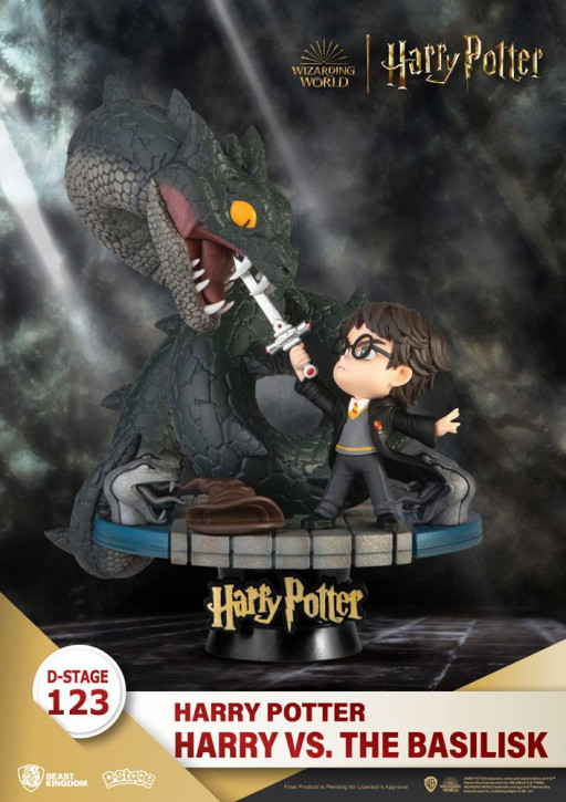 Harry Potter - D-Stage - PVC Diorama - Harry vs. the Basilisk
