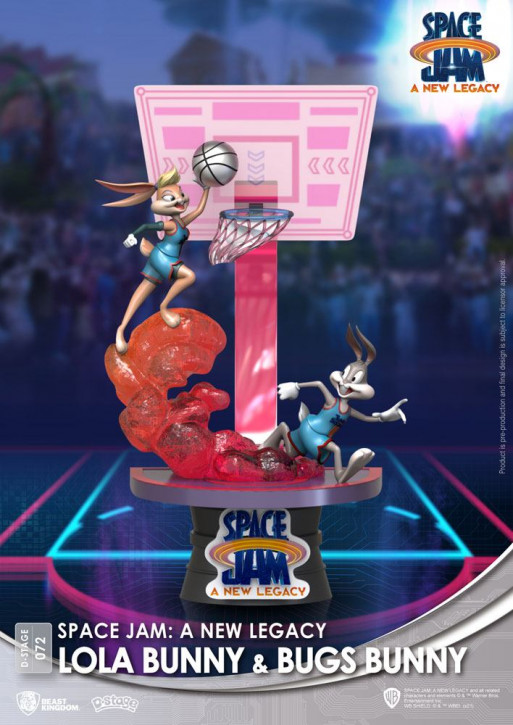 Space Jam: A New Legacy - D-Stage PVC Diorama - Lola Bunny & Bugs Bunny