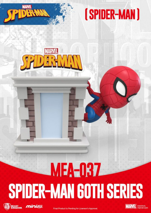 Marvel - Mini Egg Attack Figur - Spider-Man 60th Series