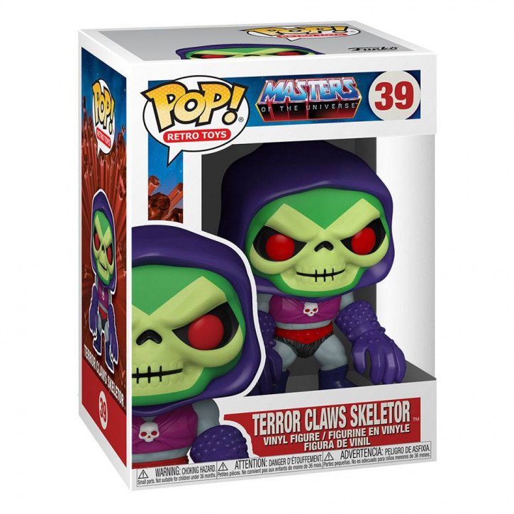 Masters of the Universe POP! - Animation Vinyl Figur - Skeletor w/Terror Claws