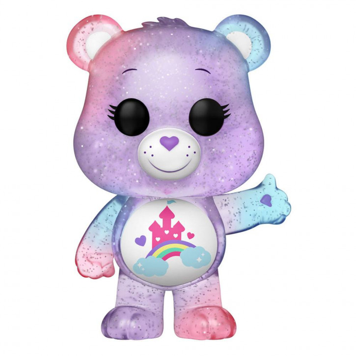 Care Bears 40th Anniversary POP! - TV Vinyl Figuren 1205 - Care-a-Lot Bear - Limited Chase Edition
