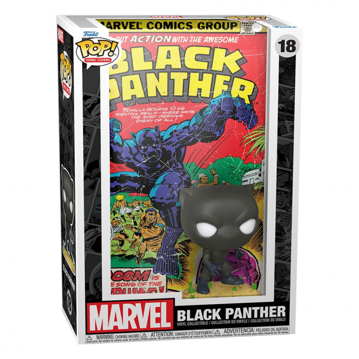 Marvel POP! - Comic Cover Vinyl Figur 18 - Black Panther