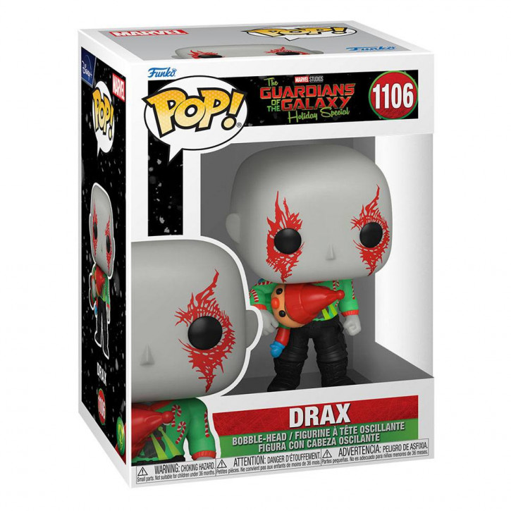 Guardians of the Galaxy Holiday Special POP! - Heroes Vinyl Figur 1106 - Drax