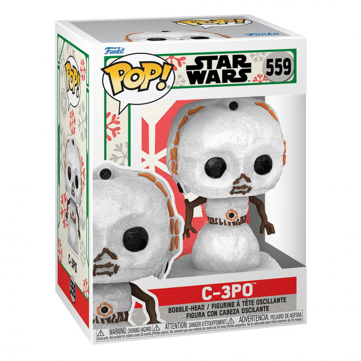 Star Wars Holiday 2022 POP! - Heroes Vinyl Figur 559 - C-3PO