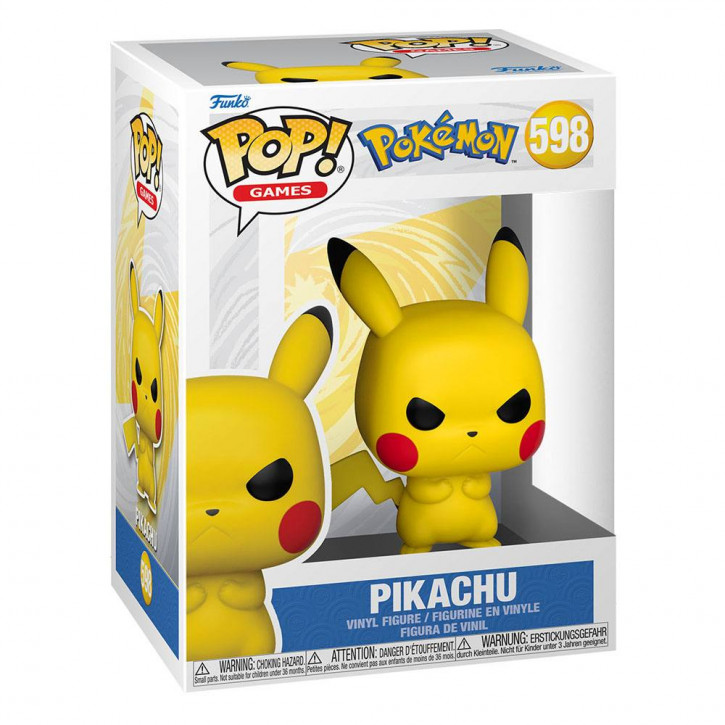 Pokémon POP! - Games Vinyl Figur 598 - Grumpy Pikachu