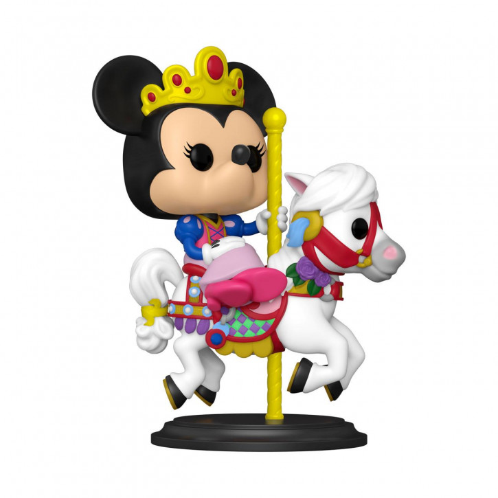 Walt Disney Word 50th Anniversary POP! - Disney Vinyl Figur 1251 - Minnie Mouse on Prince Charming Regal Carrousel