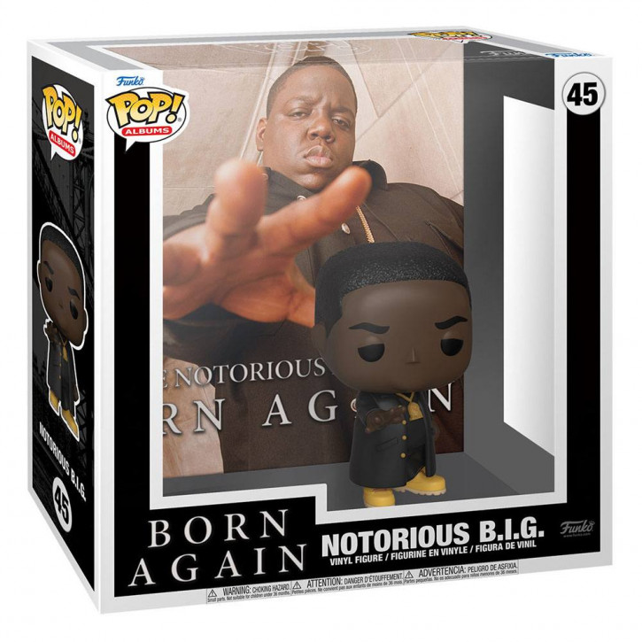 Notorious B.I.G. POP! - Albums Vinyl Figur - Biggie Smalls - Born Again