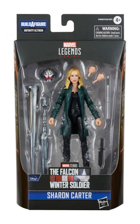 The Falcon and the Winter Soldier - Marvel Legends Series Actionfigur 2022 - Infinity Ultron BAF: Sharon Carter