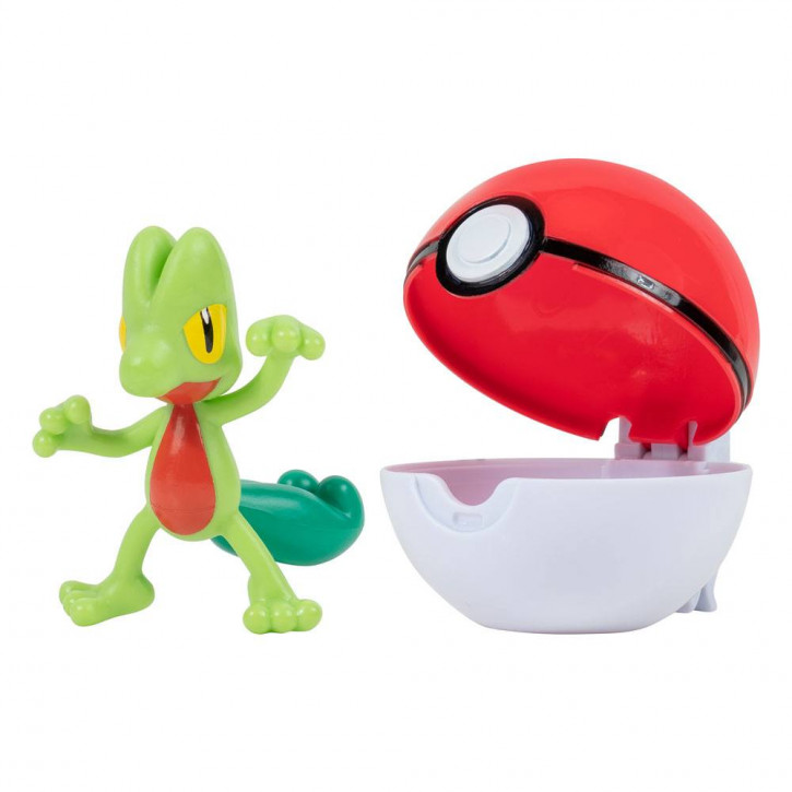 Pokémon Clip'n'Go Poké Balls - Geckarbor & Pokéball