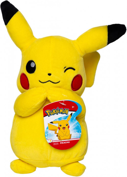 Pokemon - Plüschfigur - Pikachu (zwinkernd)