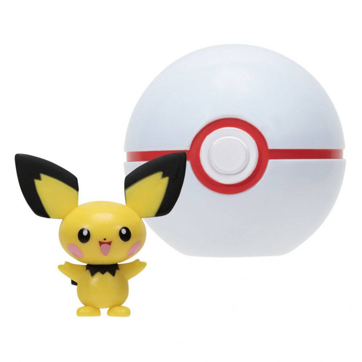 Pokémon - Clip'n'Go Poké Balls - Pichu & Premierball